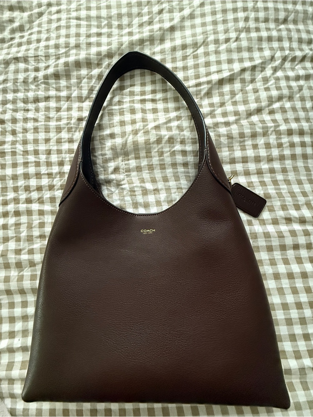 Coach Brooklyn Shoulder Bag 28 Maple - Picture 2 of 4